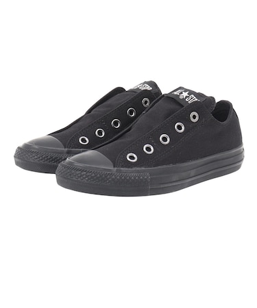コンバース（CONVERSE）スニーカー キャンパスシューズ オールスター スリップ N OX ブラック 31317161 カジュアルシューズ スポーツ