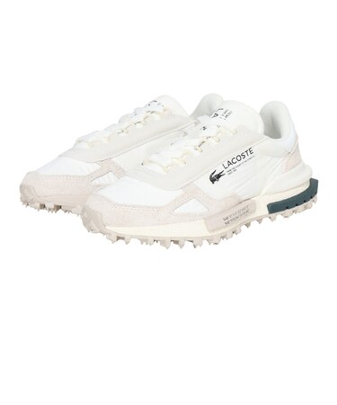 ラコステ（LACOSTE）カジュアルシューズ エリート アクティブ 223 1 SMA ホワイト グリーン 46SFA00081R5 スニーカー タウンシュー…