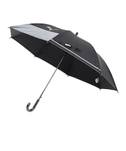 プーマ（PUMA）ジュニア 晴雨兼用BK反射テープ 55cm ジャンプ傘 窓付き PBP80JP55 BK