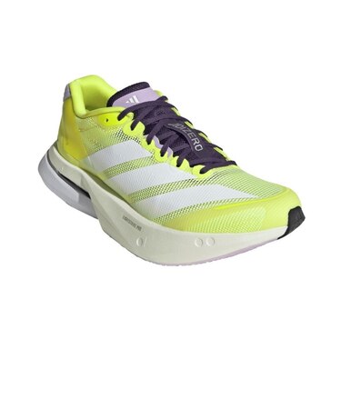 アディダス（adidas）ランニングシューズ トレーニングシューズ 部活 アディゼロ ボストン 13 フラッシュイエロー ONE39-JP9246 スポーツ …