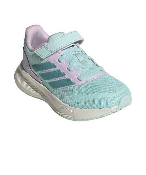 アディダス（adidas）ジュニアスポーツシューズ ベルクロ ベルト付き スニーカー コアファイト 5 ミント NLD75-JP9403 トレーニングシューズ