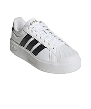 アディダス（adidas）スニーカー スポーツシューズ ストリート トーク ボールド ホワイト ブラック OMR53-KJ3856 スポーツ カジュアル シュ…