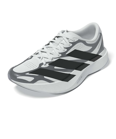 アディダス（adidas）ランニングシューズ トレーニングシューズ 部活 アディゼロ EVO SL EXO ホワイト ブラック OSE14-KI4763 スポ…