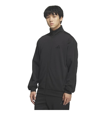 アディダス（adidas）スリーストライプス レギュラーフィット ダブルニット トラックトップ DH100-KR6432