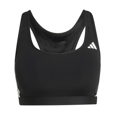 アディダス（adidas）Optime エッセンシャルズ ワークアウト スリーストライプス ミディアムサポートブラ CI156-KB4383