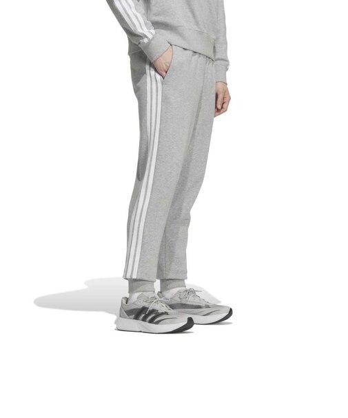アディダス（adidas）エッセンシャルズ プラス スリーストライプス フレンチテリー カフパンツ TS985-KF3723
