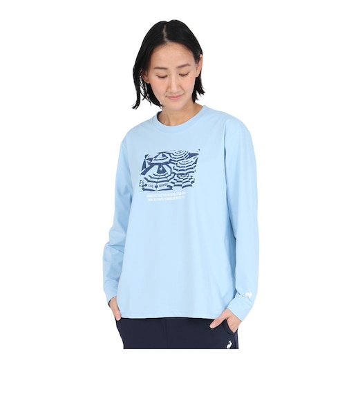 ルコックスポルティフ（lecoqsportif）ヘランカ長袖Tシャツ LT6SLT01L BL00