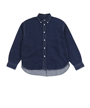 ボタンダウンシャツ GY-B0198 SDM INDIGO BLUE