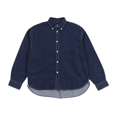 ボタンダウンシャツ GY-B0198 SDM INDIGO BLUE