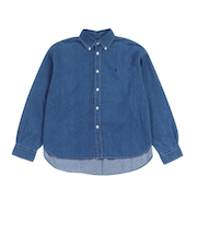 ボタンダウンシャツ GY-B0198 SDM BLEACH BLUE