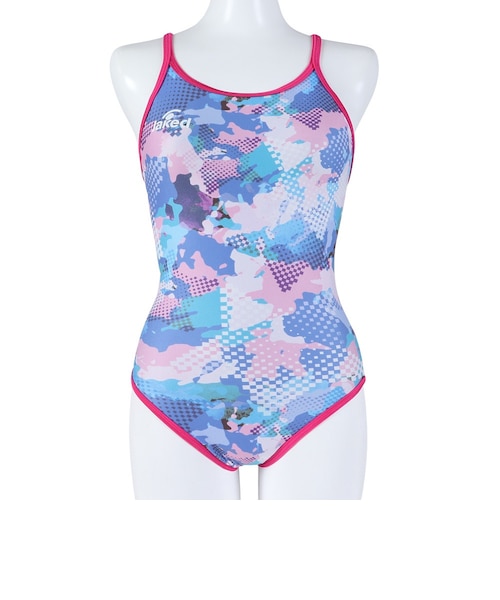 ジャケッド Jaked レディース 競泳水着 練習用 レッグスーツ Mピンク 1540000473434_1001.jpg