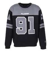 エクストララージ（XLARGE）フットボール セーター 101261015001-BLACK