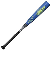 ミズノ（MIZUNO）少年軟式用バット 野球 ウィルドライブ ブルー×ヒッティングナビ トップ 72cm/平均400g 1CJFY14572 2709