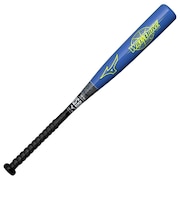 ミズノ（MIZUNO）少年軟式用バット 野球 ウィルドライブ ブルー×ヒッティングナビ トップ 74cm/平均420g 1CJFY14574 2709