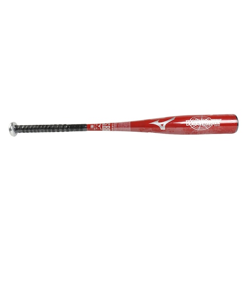 ミズノ（MIZUNO）少年軟式用バット 野球 ウィルドライブ レッド×ヒッティングナビ トップ 74cm/平均460g 1CJMY19374 ...