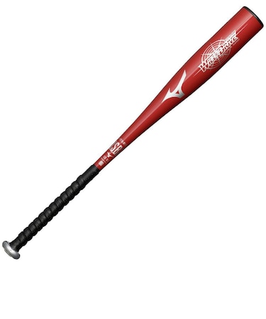 ミズノ（MIZUNO）少年軟式用バット 野球 ウィルドライブ レッド×ヒッティングナビ トップ 74cm/平均460g 1CJMY19374 62