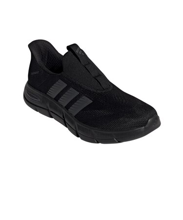 アディダス（adidas）スニーカー ウォーキングシューズ クラウドフォーム フレックス ラウンジ ラピッドフィット ブラック ONE22-HQ2569