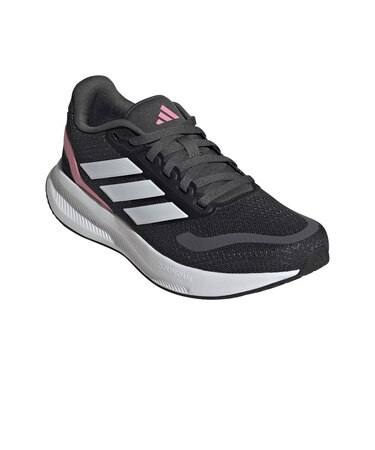 アディダス（adidas）ジュニアスポーツシューズ スニーカー コアファイト 5 ダークグレー NLD78-JQ8668 ランニング シューズ