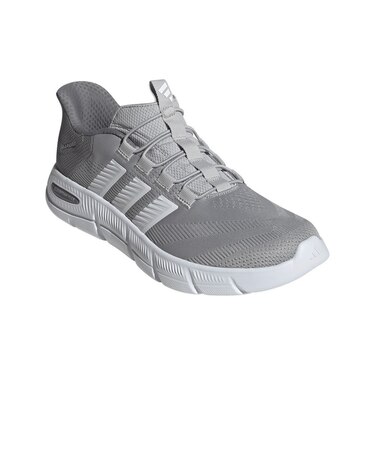 アディダス（adidas）スニーカー ウォーキングシューズ フレックス ラピッドフィット グレー ホワイト ONE07-HP6995 スポーツ シューズ