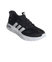 アディダス（adidas）スニーカー ウォーキングシューズ フレックス ラピッドフィット ブラック ホワイト ONE07-HP6994 スポーツ シューズ