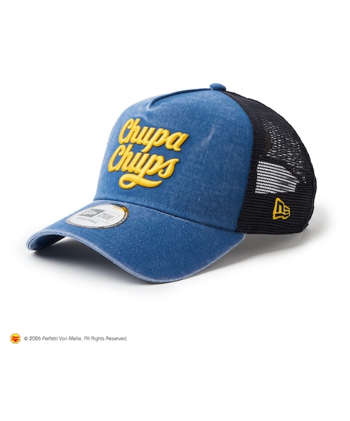 ニューエラ（NEW ERA）帽子 キャップ 9FORTY A-Frame トラッカー チュッパチャプス イタリアンウォッシュ 14863788