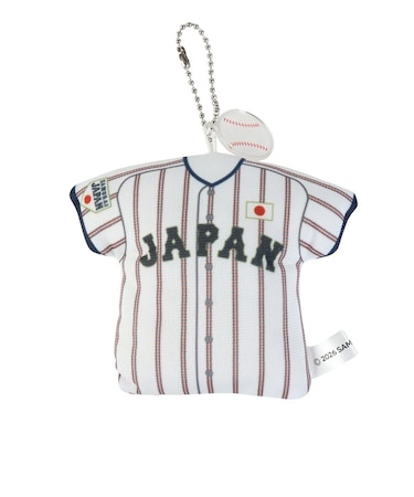 エムエルビー（MLB）野球 侍ジャパン マスコットキーホルダー ユニフォームホーム KJ 231185