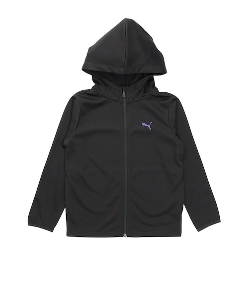 プーマ（PUMA）ジュニア ESS エレベーテッド メッシュ フルジップ フーディ 693700 01 BLK