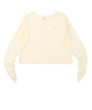 プーマ（PUMA）ESS エレベーテッド ロングスリーブ シアー Tシャツ 693761 87 OWHT