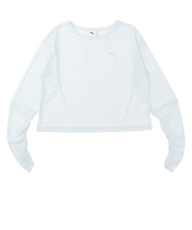 プーマ（PUMA）ESS エレベーテッド ロングスリーブ シアー Tシャツ 693761 42 SLV