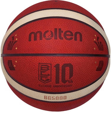モルテン（molten）バスケットボール 7号球 検定球 Bリーグ 10周年記念ボール B7G5000-BL0
