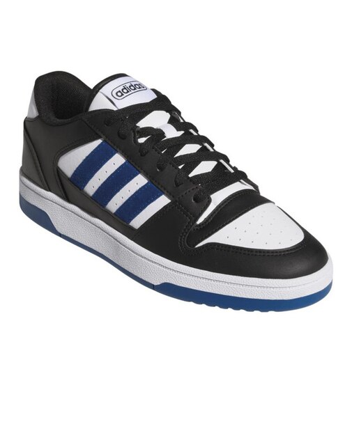 アディダス（adidas）スニーカー スポーツシューズ ブレイクスタート ブラック ブルー NKA22-JS2261 スポーツ カジュアル シューズ