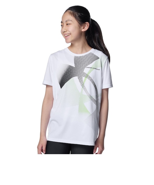 アンダーアーマー（UNDER ARMOUR）テック スーパービッグロゴ ショートスリーブ Tシャツ 6012492 100