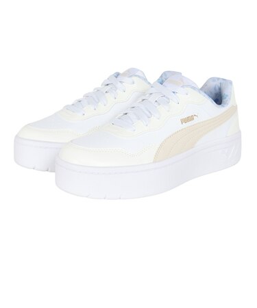 プーマ（PUMA）スニーカー スポーツシューズ コート ラリー スカイ フラワー ホワイト 40739601 スポーツ カジュアル シューズ