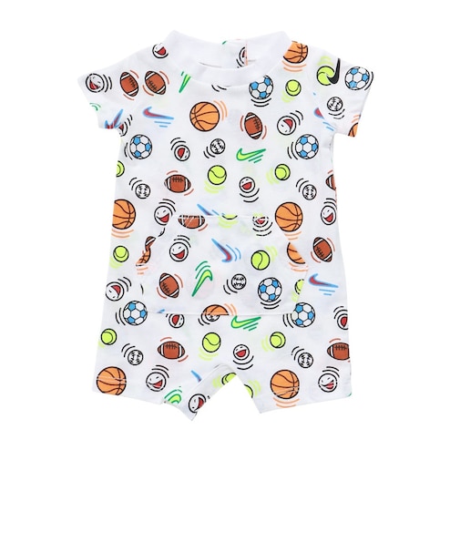 ナイキ（NIKE）ベビー スポーツボール プリント AOP ロンパース 56N754-001