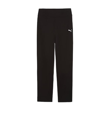 プーマ（PUMA）ジュニア ESS エレベーテッド ハイウェスト ストレートレッグ リブパンツ 694246 01 BLK