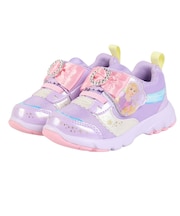 ムーンスター（MoonStar）ジュニアスニーカー ガールズ スポーツシューズ DN C1368 パープル 12187089 26SS カジュアルシューズ