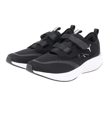 プーマ（PUMA）スニーカー スポーツシューズ ソフトライド ムーブオン R JF ブラック 31341601 スポーツ カジュアル シューズ