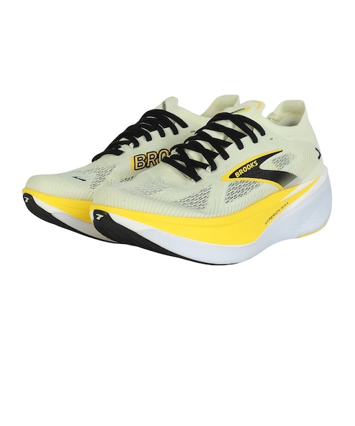 ブルックス（BROOKS）ランニングシューズ ジョギングシューズ ハイペリオンマックス 3 イエロー BRM4673 Y スポーツ シューズ