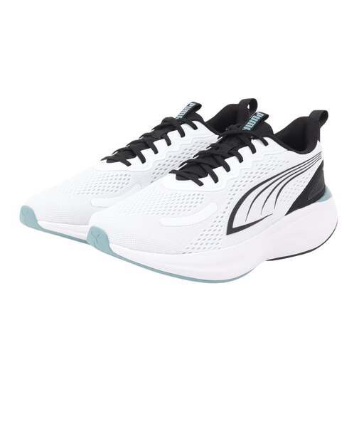 プーマ（PUMA）スニーカー スポーツシューズ ソフトライド ムーブオン U JF ホワイト 31341502 スポーツ カジュアル シューズ