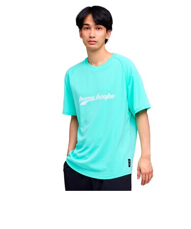 プーマ（PUMA）バスケットボールウェア シンプル ビッグロゴ 半袖Tシャツ 63337709