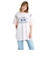 ロキシー（ROXY）SURF CITY フロッキープリント 半袖Tシャツ 26SPRST261088PNK