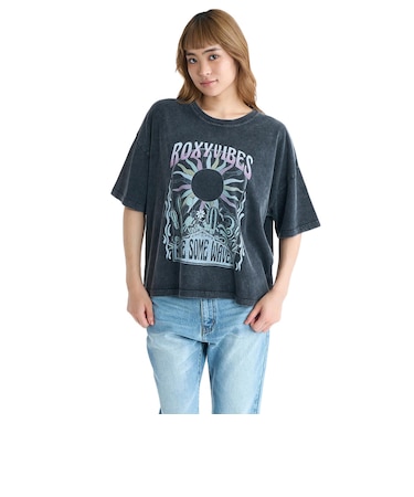 ロキシー（ROXY）ROXY VIBES 半袖Tシャツ 26SPRST261087BBK