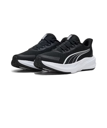 プーマ（PUMA）ジュニアスニーカー スポーツシューズ ダッシャー ライト イーズイン ブラック PS 31332601 カジュアルシューズ