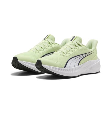 プーマ（PUMA）ジュニアスニーカー スポーツシューズ ダッシャー ライト イーズイン フラッシュイエロー 31332503 スポーツ カジュアルシューズ