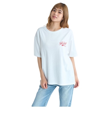 ロキシー（ROXY）WITH HEART 半袖Tシャツ 26SPRST261076NAT