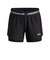 アンダーアーマー（UNDER ARMOUR）ジュニア テック プレーアップ 2イン1 ショーツ インナーショーツ付き 6004985 005
