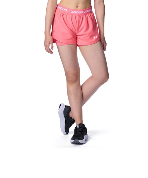 アンダーアーマー（UNDER ARMOUR）ジュニア テック プレーアップ 2イン1 ショーツ インナーショーツ付き 6004985 600