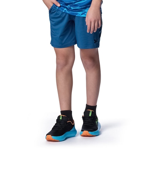 アンダーアーマー（UNDER ARMOUR）ジュニア テック ベント プリント ブロック ショーツ 6012345 498