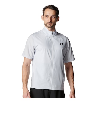アンダーアーマー（UNDER ARMOUR）フレッシュウーブン フルジップ ショートスリーブ Tシャツ 6001546 014