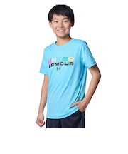 アンダーアーマー（UNDER ARMOUR）ジュニア スピードストライド ブランド ロゴ ショートスリーブ Tシャツ 6012493 481